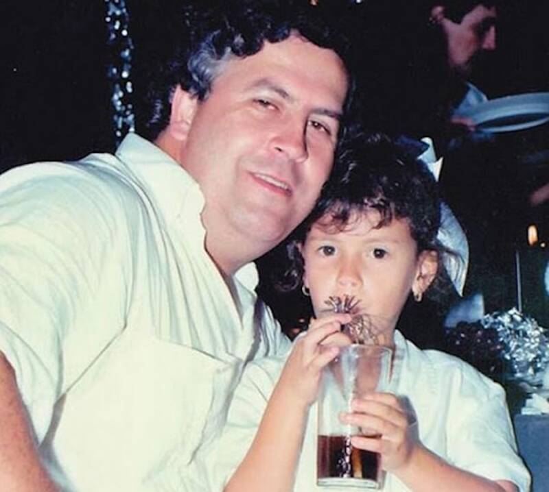 pablo escobar and her daughter